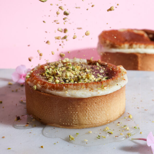 Kunafa On Tart